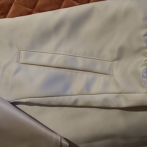 Adidas,  sz L women's cream oversized zip up jacket - Picture 8 of 8